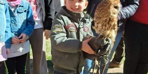 Spotkanie dzieci z leśnikami z Nadleśnictwa w Czaplinku