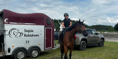 Zawody ujeżdżeniowe w Kwiekach